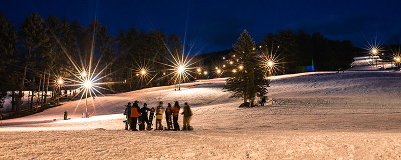 Cranmore Night Skiing