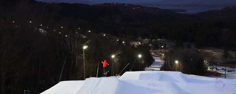 Gunstock Mountain Night Skiing