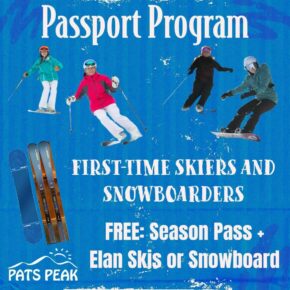 Learn to Ski or Snowboard at Pats Peak! Purchase our Passport Program lessons package and be eligible for free *Elan Skis or Snowboard* and an Unlimited Season Pass.
*Limited Supply Available* - Must be 18+
📲Details + Purchase: patspeak.com/passport